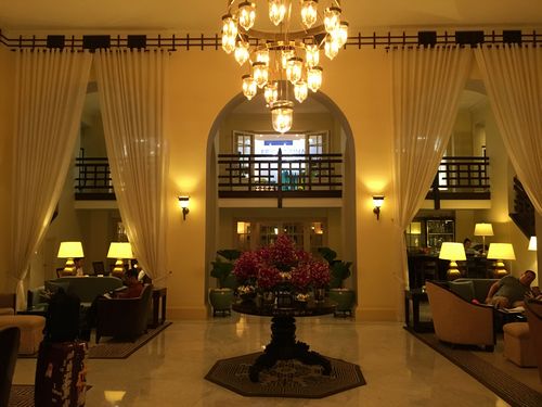 プノンペンのジムのあるホテルAラッフルズホテルルロイヤルRaffles Hotel Le Roya